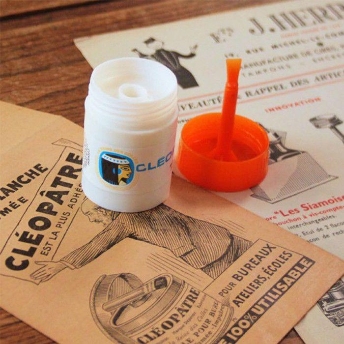 Cléopâtre - Pot de colle Cléopâtre avec spatule Vintage Edition Collector 35g