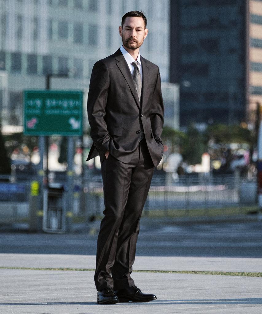 Stco [Four Seasons] Italy Guabello 130S Wool Suit Jacket_Black (Classic Fit)_Ssjwz93Csb