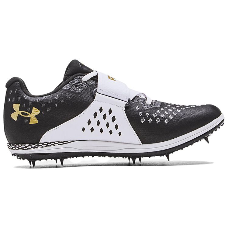 Under Armour HOVR Skyline High Jump Track Spikes Unisex Running Shoes Black 3022518-100