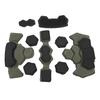 Helmet Padding Kit Memory Foam Pad Protective Mat Universal Motorcycle Bike Bicycle Cushions Waterproof OD Green