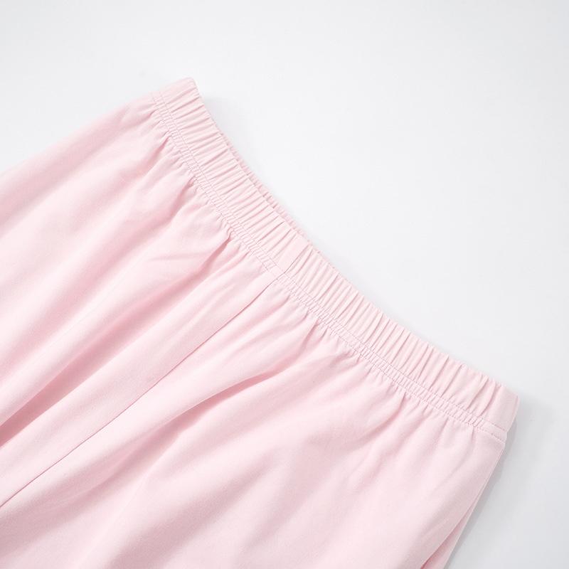 Women Top Pants Suit 2 Piece Sets Thin O-neck Long Sleeve Shirts Elastic Wasit Trousers Female Outfits 2025 New Lady Tracksuit