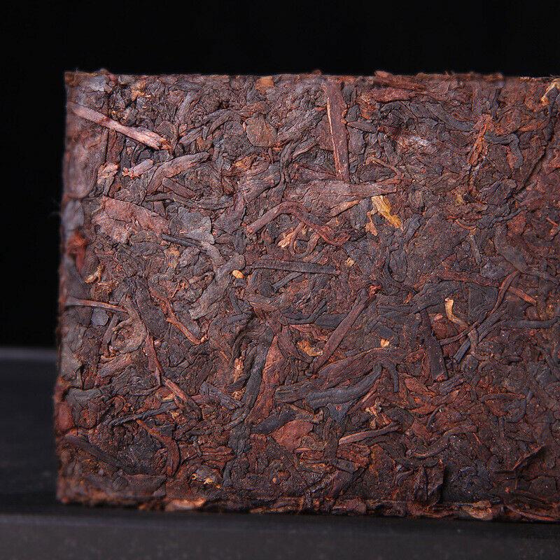 250 г. Спелый чай Пуэр 2013 года. Ферментированный чай с фиолетовыми бутонами. Черный — фото 2