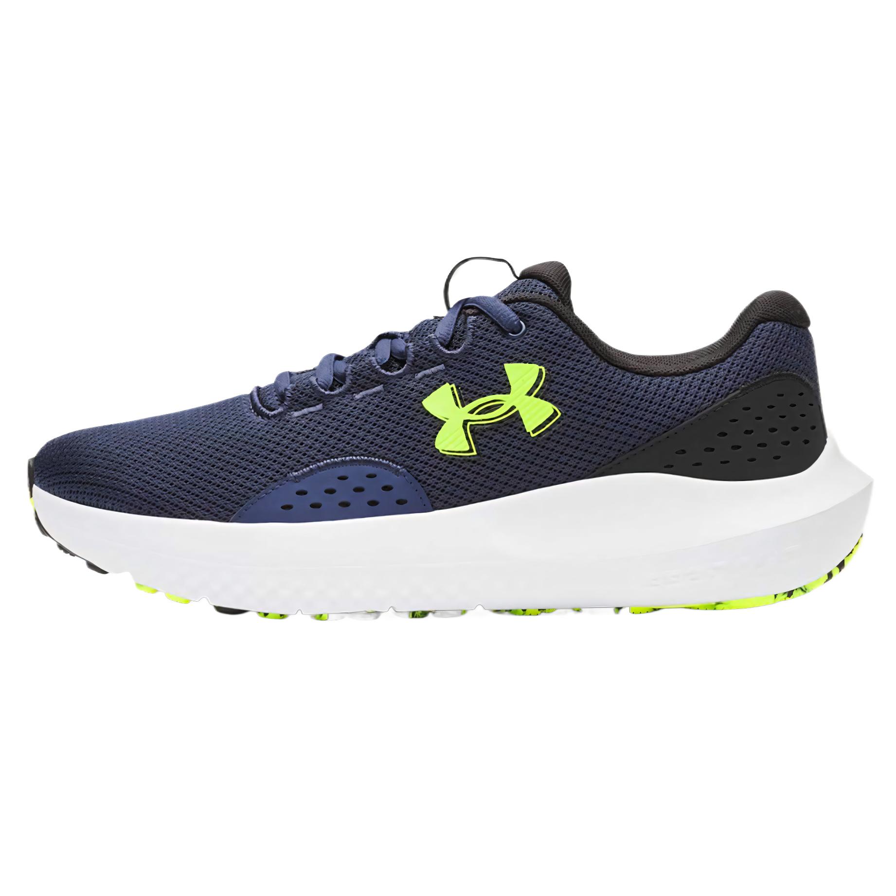 Under Armour Surge 4 Tech Blue Black Men 3027000-404 46