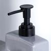 Dishwashing liquid dispenser with sponge container and sponge, ceramic, gray, 400 ml