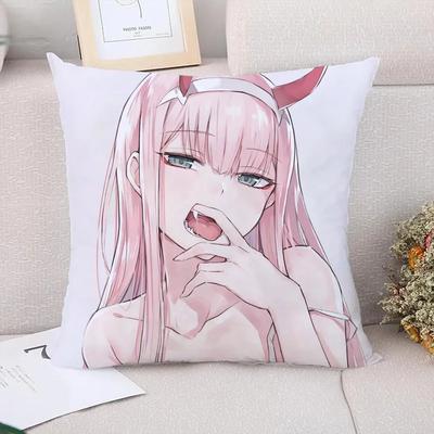 Fall Decor Darling In the FranXX Body Pillow Cover X Decorative Cushion Covers Sofa Cushions Pillowcase Car Decoration