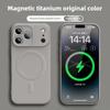 Płynne Silikonowe Etui Magsafe na Telefon dla IPhone 17 Air 14 15 Plus 12 13 Mini 11 Pro Max Magnetyczne Pokrowiec do Bezprzewodowego Ładowania