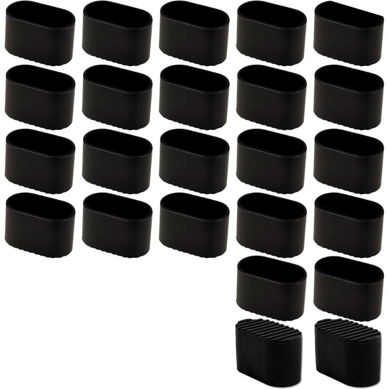 

24pack Rubber Chair Foot Cover Nonslip Furniture Floor Protecting Protectors for Homes Office Floor 1