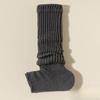 Cotton Pile Sock Set for Women in Winter, White, Warm, Double-needle Leg Coverings, Grey, Spring-autumn Knitted Stockings