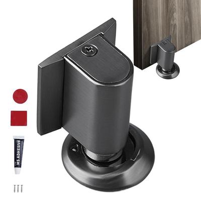 Door Stop Magnetic Floor Door Holder Door Catch For Bottom Of Door Indoor Floor Door Stop Anti-Collision Door Stopper Holder