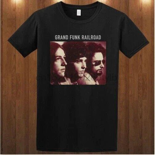 Retro Grand Funk Railroad 70s Band T-shirt Don Brewer Mark Farner Mel Schacher XL