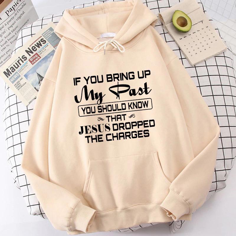 (High Quality Women Hoodies)If You Bring Up My