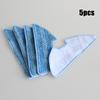 Effective Cleaning Solution 5 Pack Microfiber Mop Cloths for Use with For Blaupunkt For Bluebot For XPOWER+ Robot Vacuums