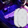 Touch Sensor USB LED Interior Light Car Ceiling Lamp Reading Light Rechargeable White Car Roof Interior Door Decorations