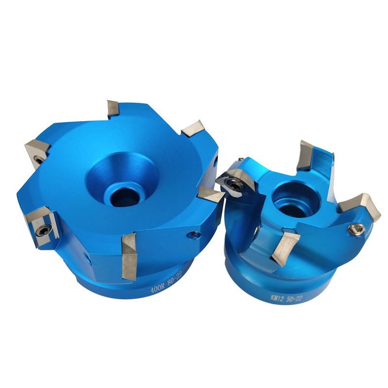 Lightweight CNC Aluminum Alloy 45° High Gloss Milling Cutter Disc