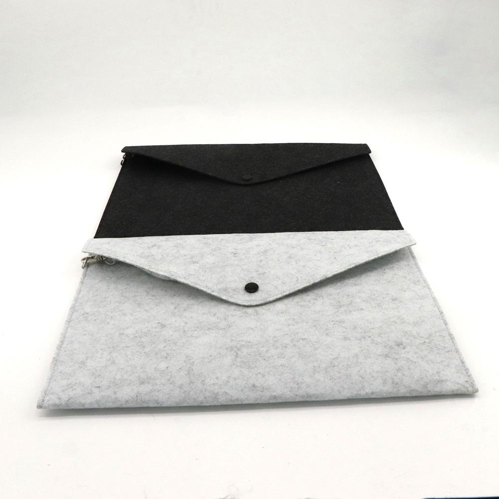 Office School Supplies Stationery Felt File Bag Felt Folder Filing Documents A4 File Folders