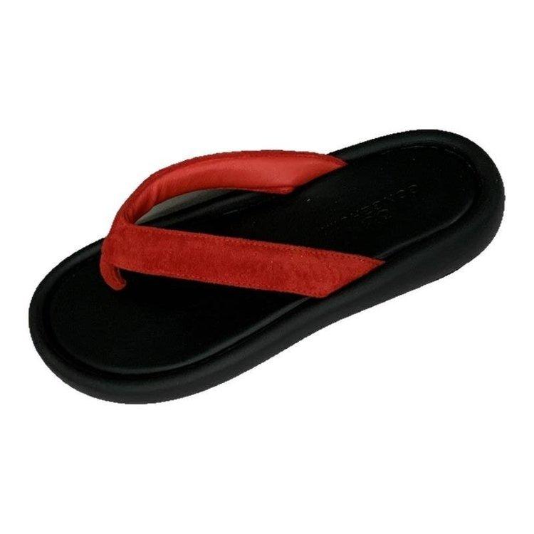 Thick-soled flip-flops women's summer outer wear 2025 new fashion high-end non-slip seaside beach cool slippers