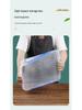 Rectangular Transparent Food-Grade Plastic Storage Box with Lid for Microwave and Refrigerator
