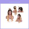 Extensões de cabelo sintético – Perucas de cabelo sintético