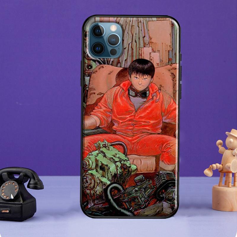 Akira Retro Vintage Phone Case For iPhone 11 14 13 Pro Max XS XR X SE 2020 5S 6S 7 8 Plus 12 Mini Back Cover