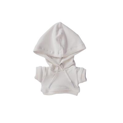COZENTA Plush Doll Clothes Hoodie (10cm White)