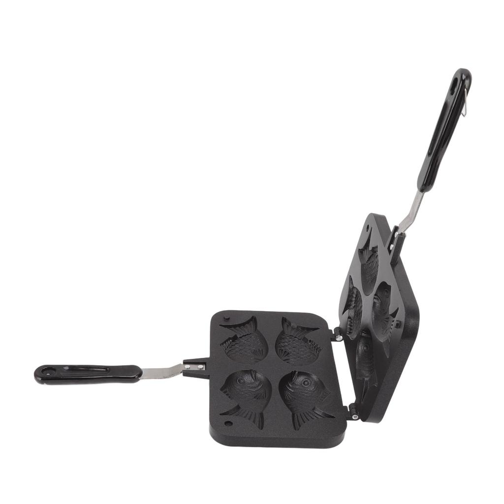 Taiyaki Fish Shape Cake Maker Non Stick Taiyaki Double Baking Pan Waffle Baking Mold