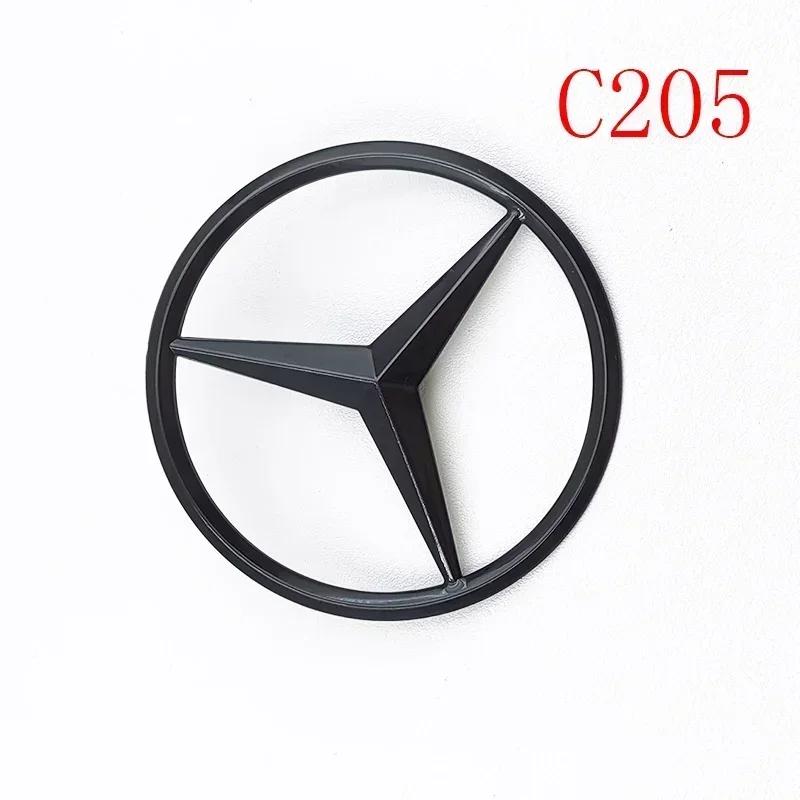 C200 E200 Pro Mercedes Benz 3D Černé Logo Písmena C63S Znak V8 BITURBO Samolepka Hvězda na Zadní Část Auta Znak AMG Pro Mercedes Benz