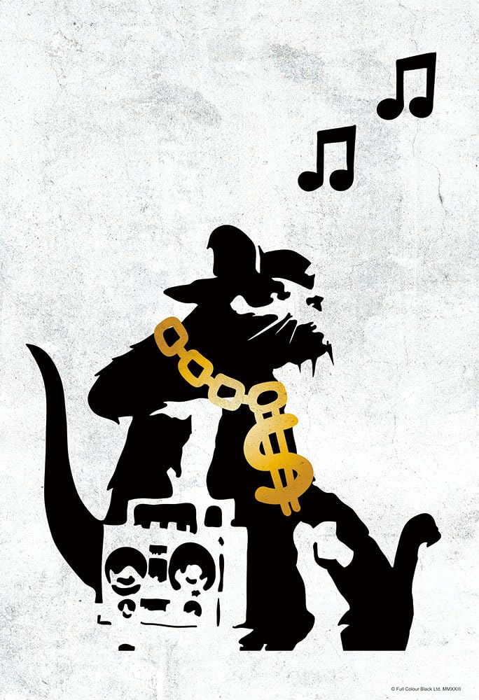 

in Beverly 300 Piece Jigsaw Puzzle Hip Hop Rat x [Made Japan] (26 38cm) 300-099