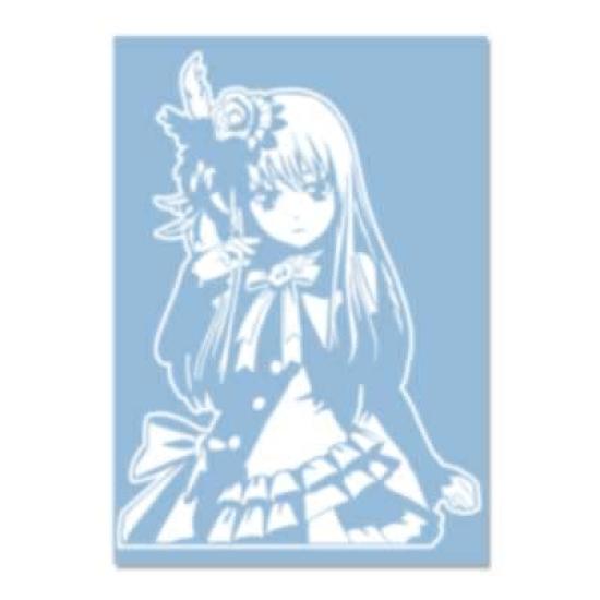 

Вырезная наклейка А4 размер Белый 001W [Иташа] Юкина Минато