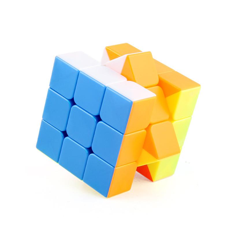 Colorful Educational Three Layer Cube For Kids Abs Material 5.7cm Speed Cube