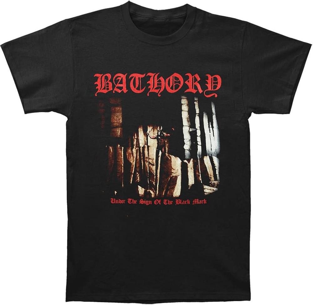 Bathory Under The Sign Of The Black Mark Unisex Shirt Cotton Gift Tee XXL