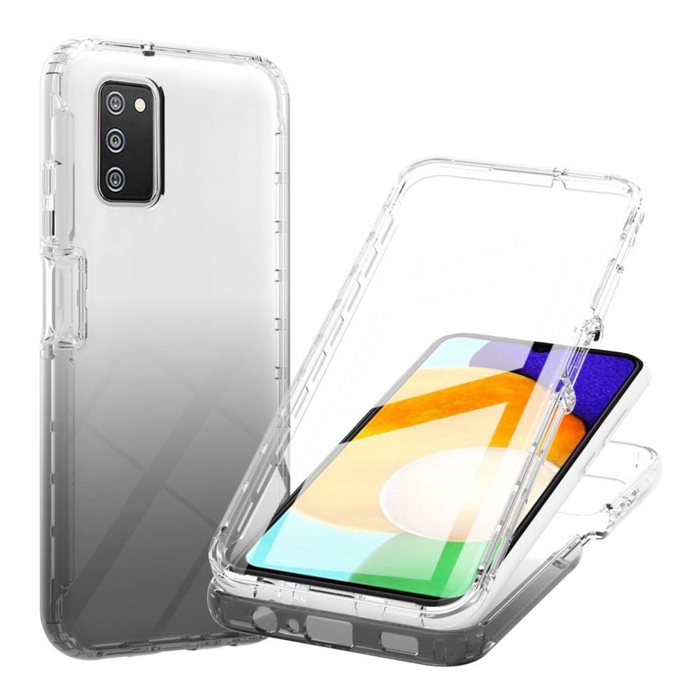 Shockproof case for Samsung Galaxy A03s, Gradient Black