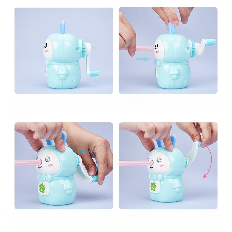 Rabbit Pencil Sharpener Pencil Sharpener Automatic Feed Pen Sharpener Pen Knife Cutting Effort Not Stuck Lead