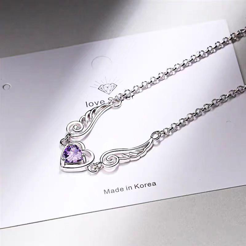 

Браслет Temu Diamond Heart Angel Wings - Милые, романтичные украшения для женщин