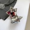 Acrylic Bright Five Pointed Star Zero Wallet Sweet Cool Spicy Girl Lipstick Party Mini Shoulder Bag Banquet Niche Candy Colored KTY