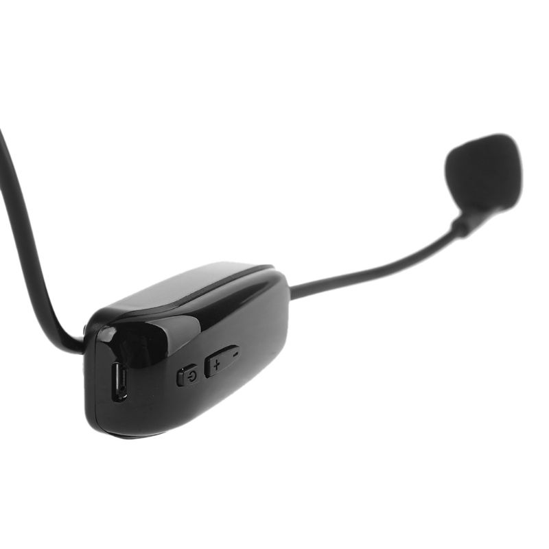 Outdoor Video Shooting UHF Microphone Omnidirectional Condenser Mic Plug-and-play 360° Omnidirectio Pick Recording