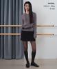 MUSINSA STANDARD WOMAN Women'S Soft Boucle Slim Hooded Knit [Purple Grey]