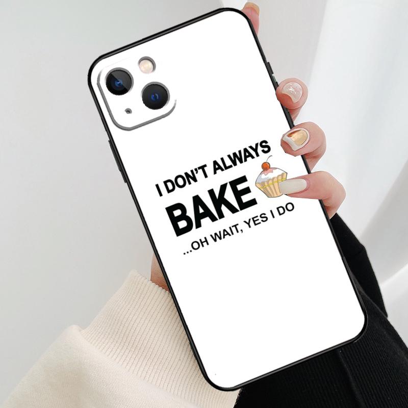 Baking Cook Chef Phone Case For iPhone 17 Pro Max 16 15 14 11 12 13 Pro Max mini 15 16 Plus 16e 17 Air Cover
