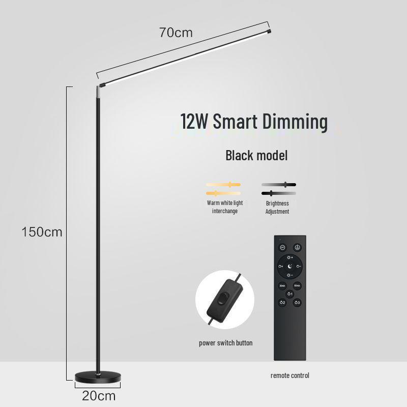 Adjustable Floor Lamp for Reading, Living Room, and Bedroom