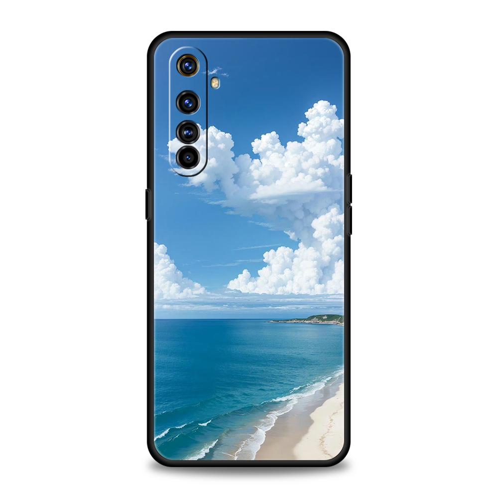 Summer Sky For Realme GT Neo 2 3 3T 5 Phone Case For Realme 12 11 5G 10 9 8 5G 7 6 GT5 GT3 GT2 Pro Plus C21 C11 C25 C35 Cover