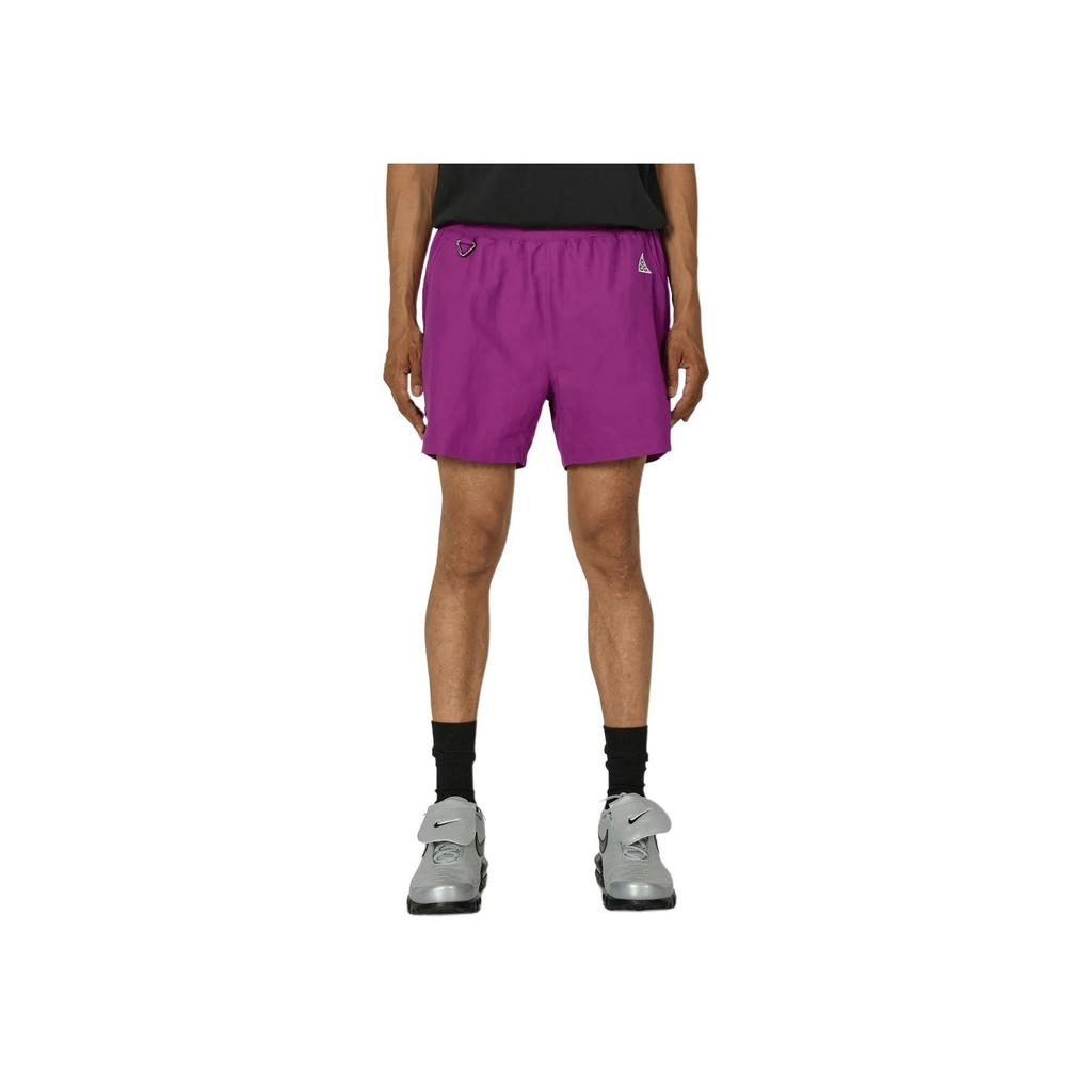 Nike ACG Reservoir Goat Solid Color Lightweight Elastic Quick-Dry Waterproof Loose Casual Shorts Men Shorts Purple FN2472-505