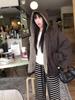 Women's 2025 Winter Double-Sided Velvet Snow Eagle Retro Cotton Parka Coat
