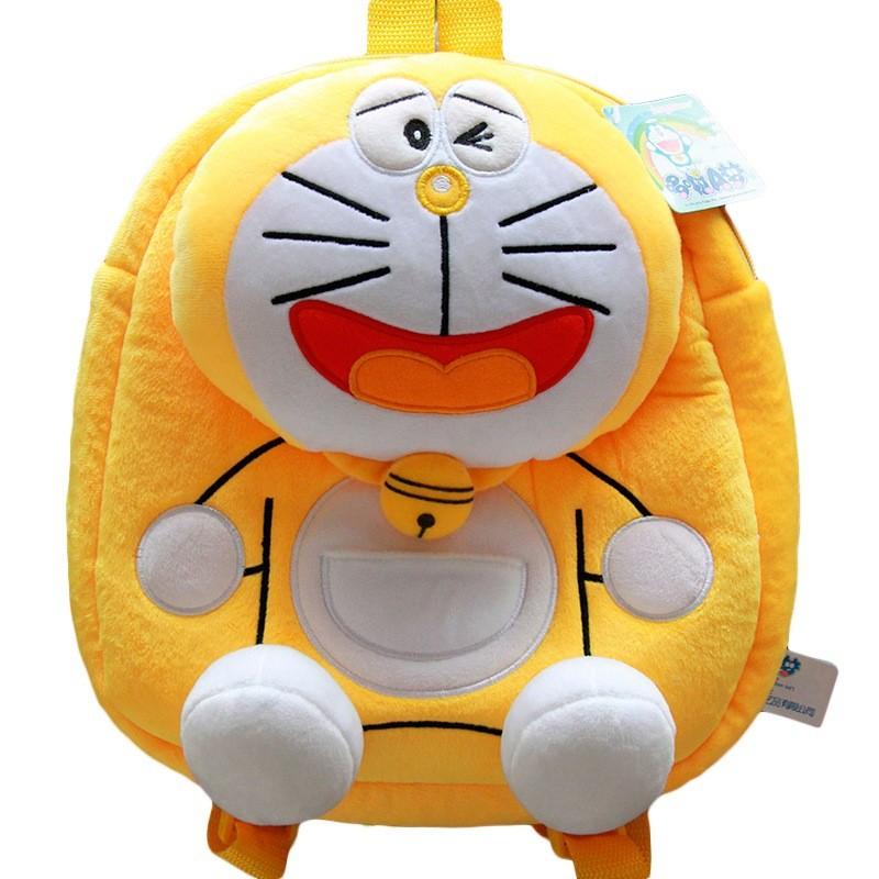 Doraemon Colors Multiple Backpack Plush Toy Shoulder Bag Kids Gift Decoration