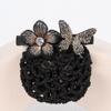Headwear Butterfly Korean Bun Snood Hairgrips Cover Net Women Spring Clips Professional Headdress