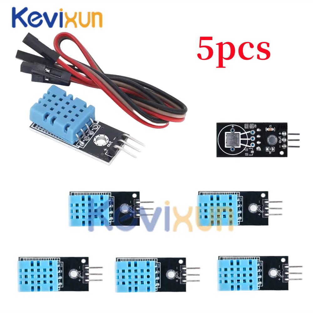 1-10pcs/Smart 3pin KY-015 DHT-11 DHT11 Digital Temperature And Relative Humidity Sensor Module + PCB For Arduino DIY Starter Kit