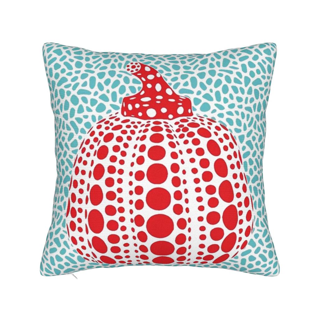 Yayoi K-Kusama Pillowcase Soft Fabric Cushion Cover Decorations Pillow Case Cover Home Square 40X40Cm