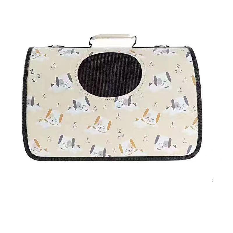 Portable Foldable Cat Carrier: Spacious, Breathable Pet Capsule for Travel