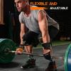 Workout Gloves, Heavy Duty Cowhide Padded Weight Lifting Gloves with Wrist Support, Full Palm Protection & Silicone Grips Gym for Weightlifting