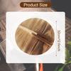 Wooden Wok Lid Pan Cookware Universal Anti Scalding Household Pot Cover for Picnic