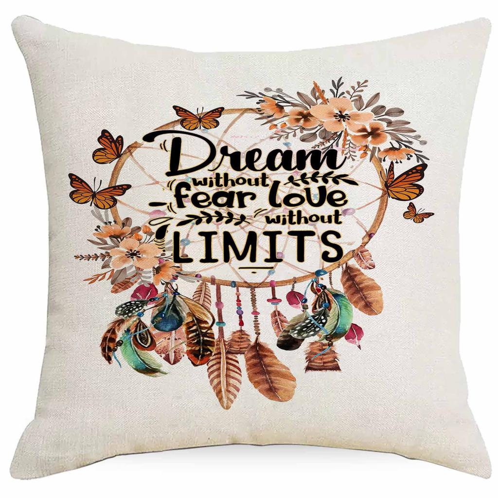 Cloth Dreamcatcher Series Cushion Cover Home Sofa Decoration Pillow Cover