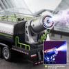 non-toxic Huina Alloy Rc Truck Remote Control Car 9-Channel Dust Suppression Spray Gun Sanitation Vehicle Cleaning Sprinkler Toys for Kid